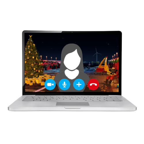 Santas Anchor Handling Vessel_Video Meeting Background_Icon
